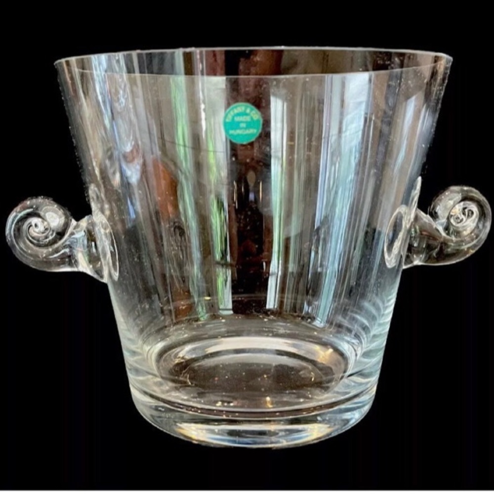 NEW Tiffany & Company Crystal Ice Bucket!